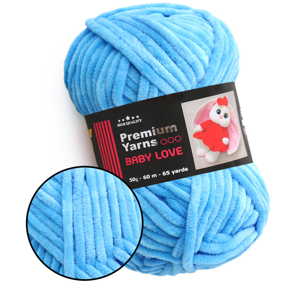 Premium Yarns Baby Love 50, 34 colors, 1.7 oz / 65.7 yards
