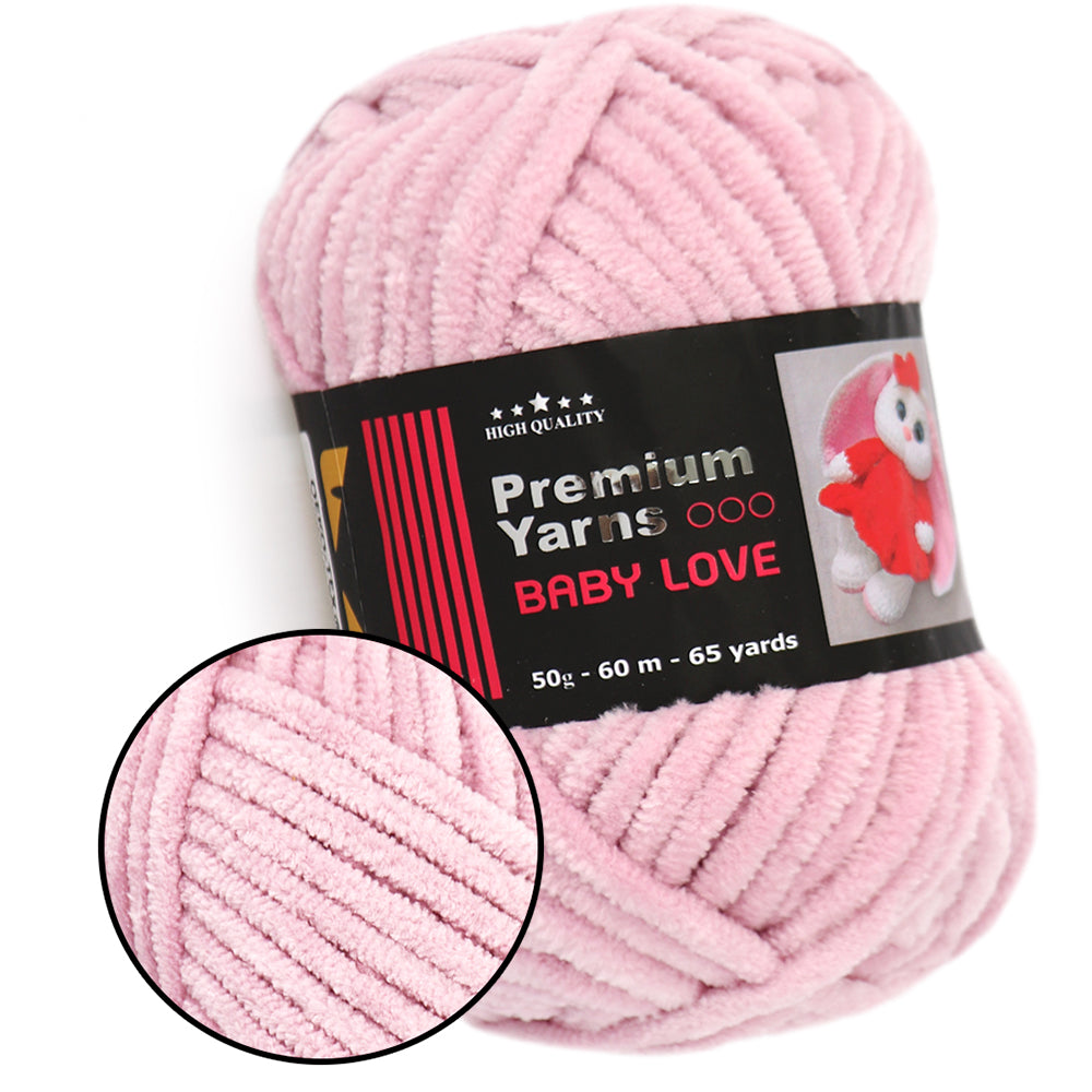 Premium Yarns Baby Love 50, 34 colors, 1.7 oz / 65.7 yards