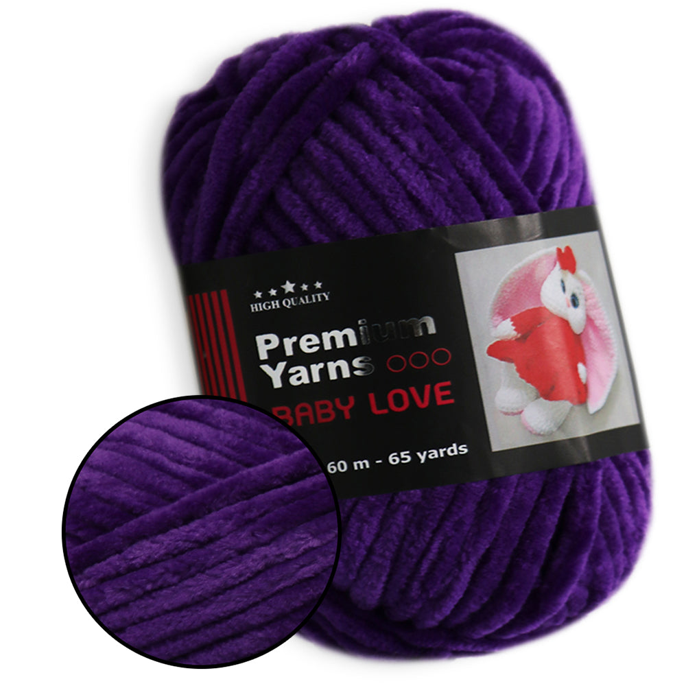 Premium Yarns Baby Love 50, 34 colors, 1.7 oz / 65.7 yards