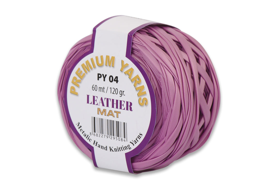 Premium Yarns Leather, 6 colors, 4.23 oz / 65.6 yards