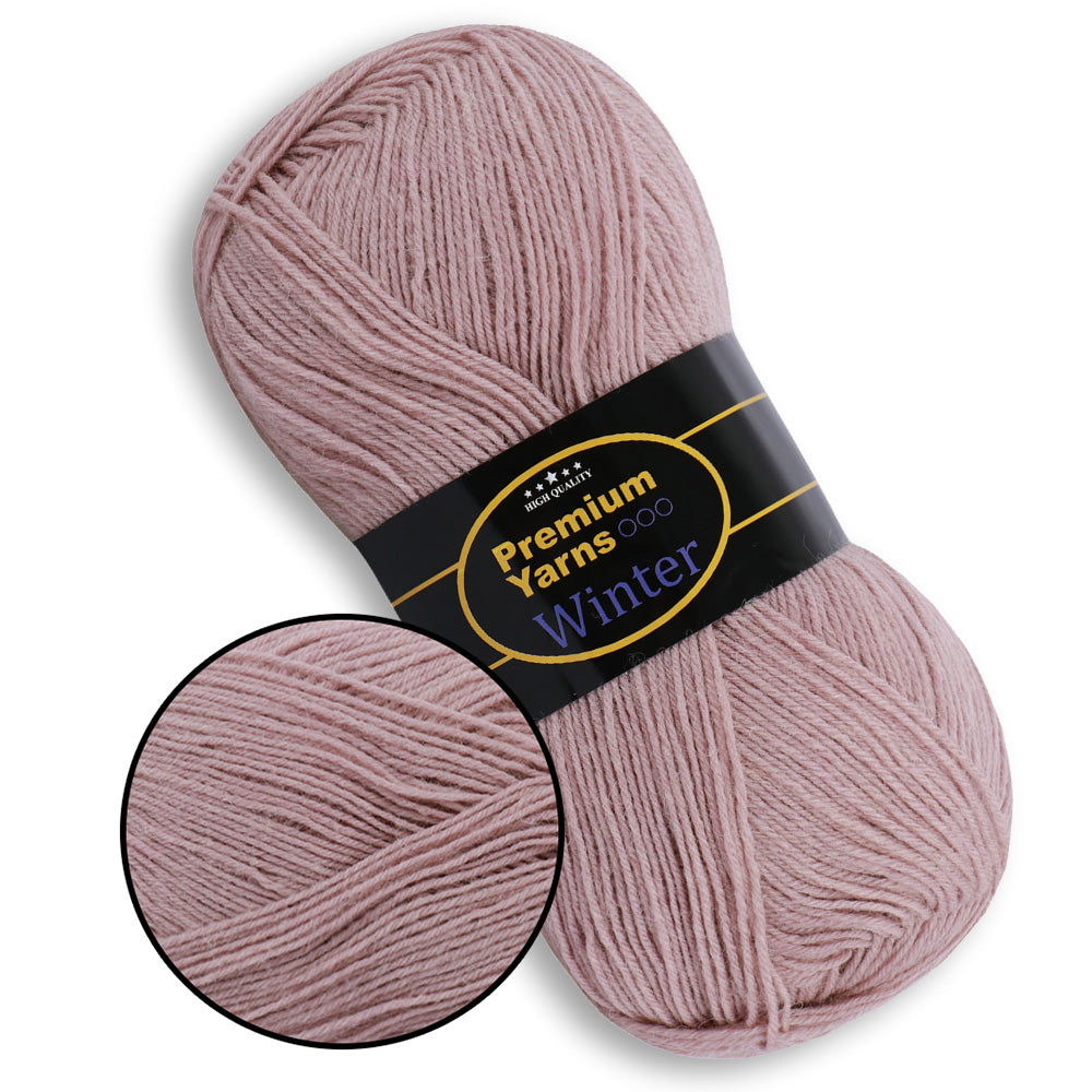 Premium Yarn Winter, 9 colors, 3.5 oz / 448 yards