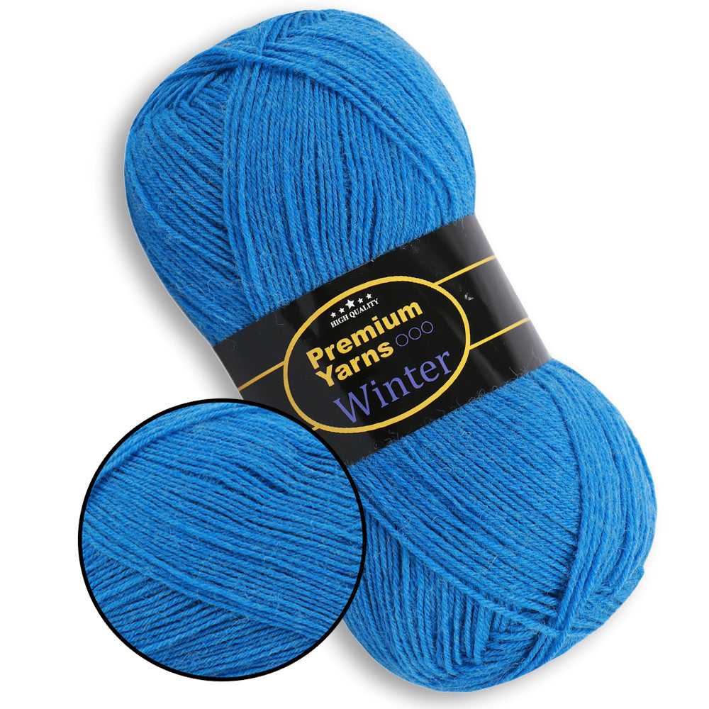 Premium Yarn Winter, 9 colors, 3.5 oz / 448 yards