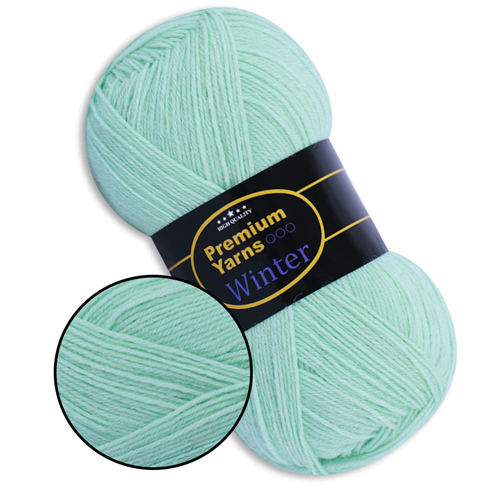 Premium Yarn Winter, 9 colors, 3.5 oz / 448 yards