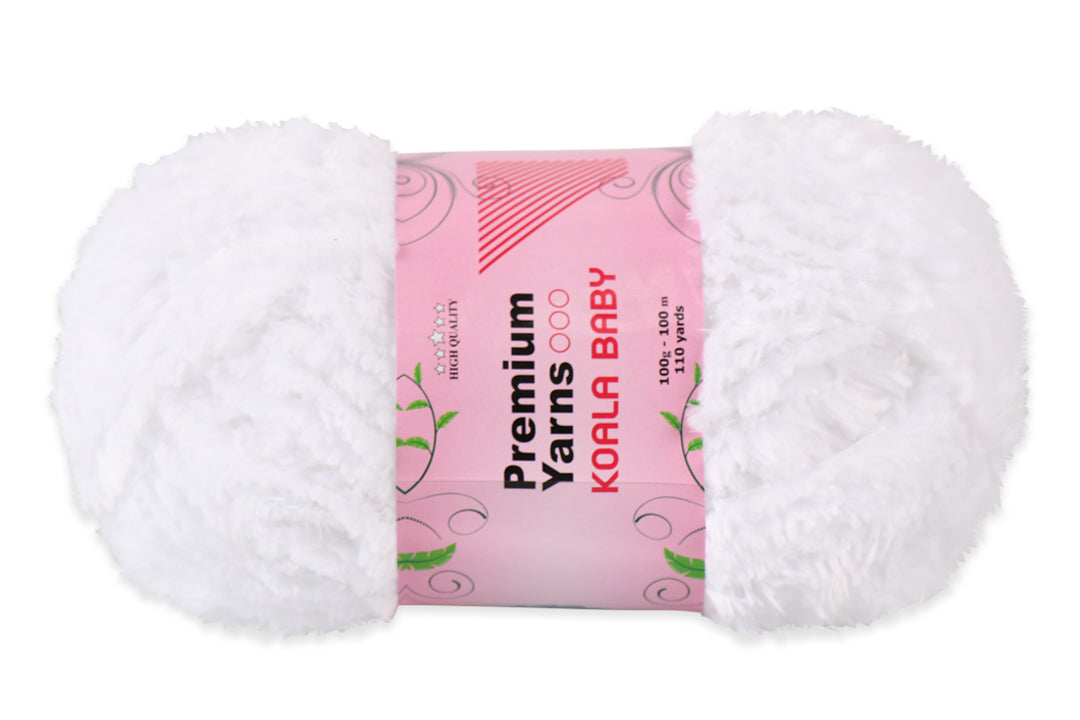 Premium Yarn Koala Baby, 13 colors, 3.5 oz / 109 yards