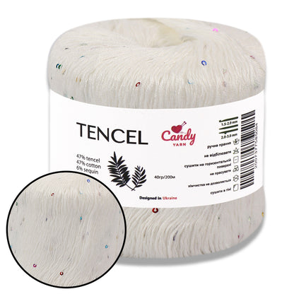 Candy-Yarn Tencel - Natural Shine, Silky Touch