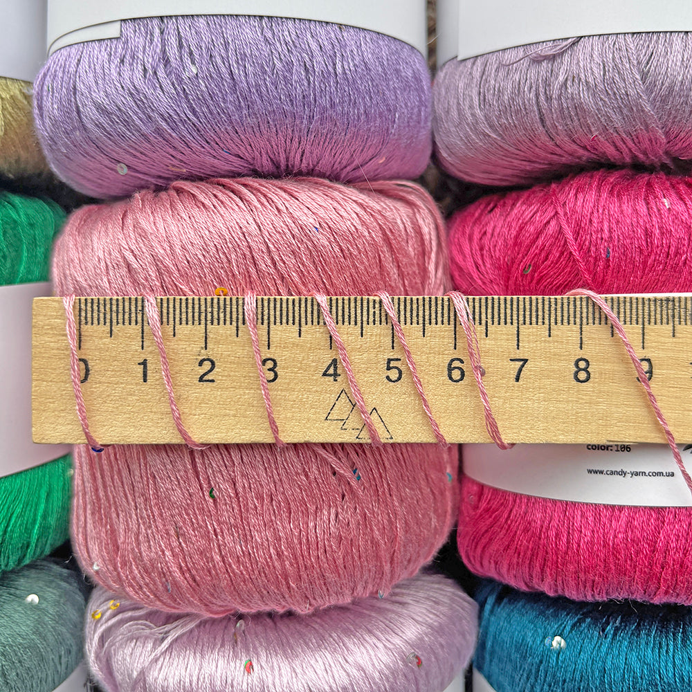 Candy-Yarn Tencel, 13 colors, 1.76 oz / 197 yds