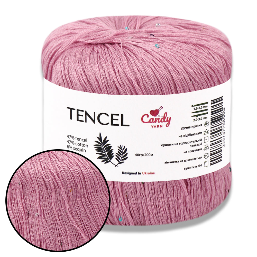 Candy-Yarn Tencel - Natural Shine, Silky Touch
