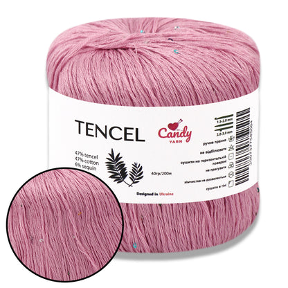 Candy-Yarn Tencel - Natural Shine, Silky Touch