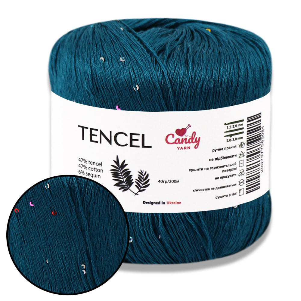 Candy-Yarn Tencel, 13 colors, 1.76 oz / 197 yds