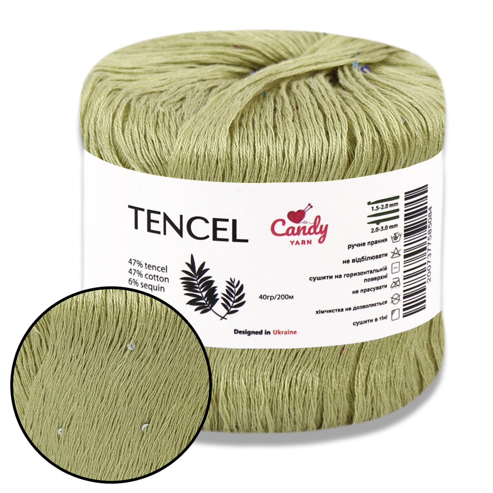 Candy-Yarn Tencel, 13 colors, 1.76 oz / 197 yds