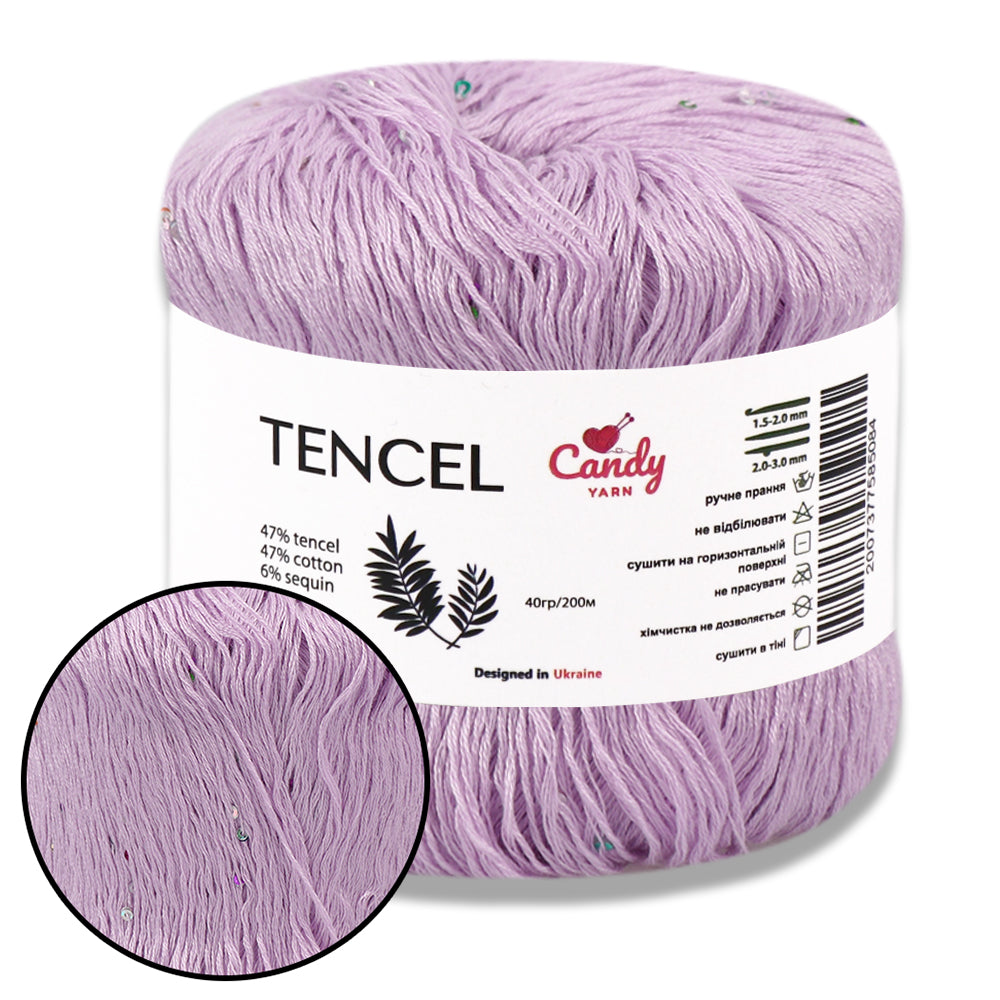Candy-Yarn Tencel - Natural Shine, Silky Touch