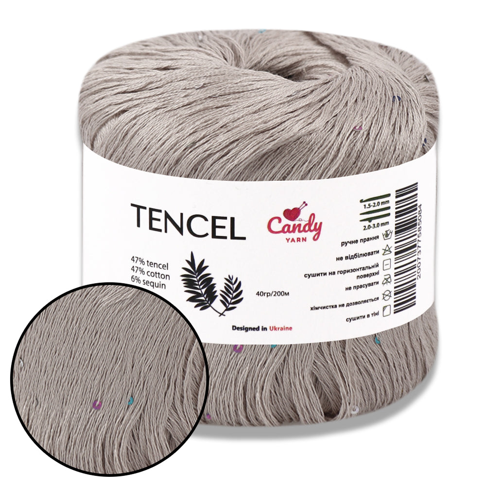 Candy-Yarn Tencel - Natural Shine, Silky Touch