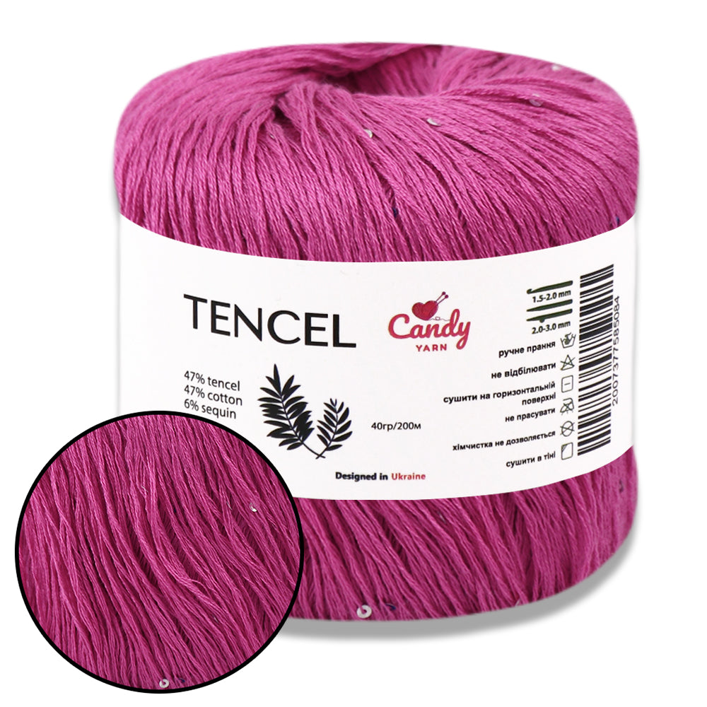 Candy-Yarn Tencel - Natural Shine, Silky Touch