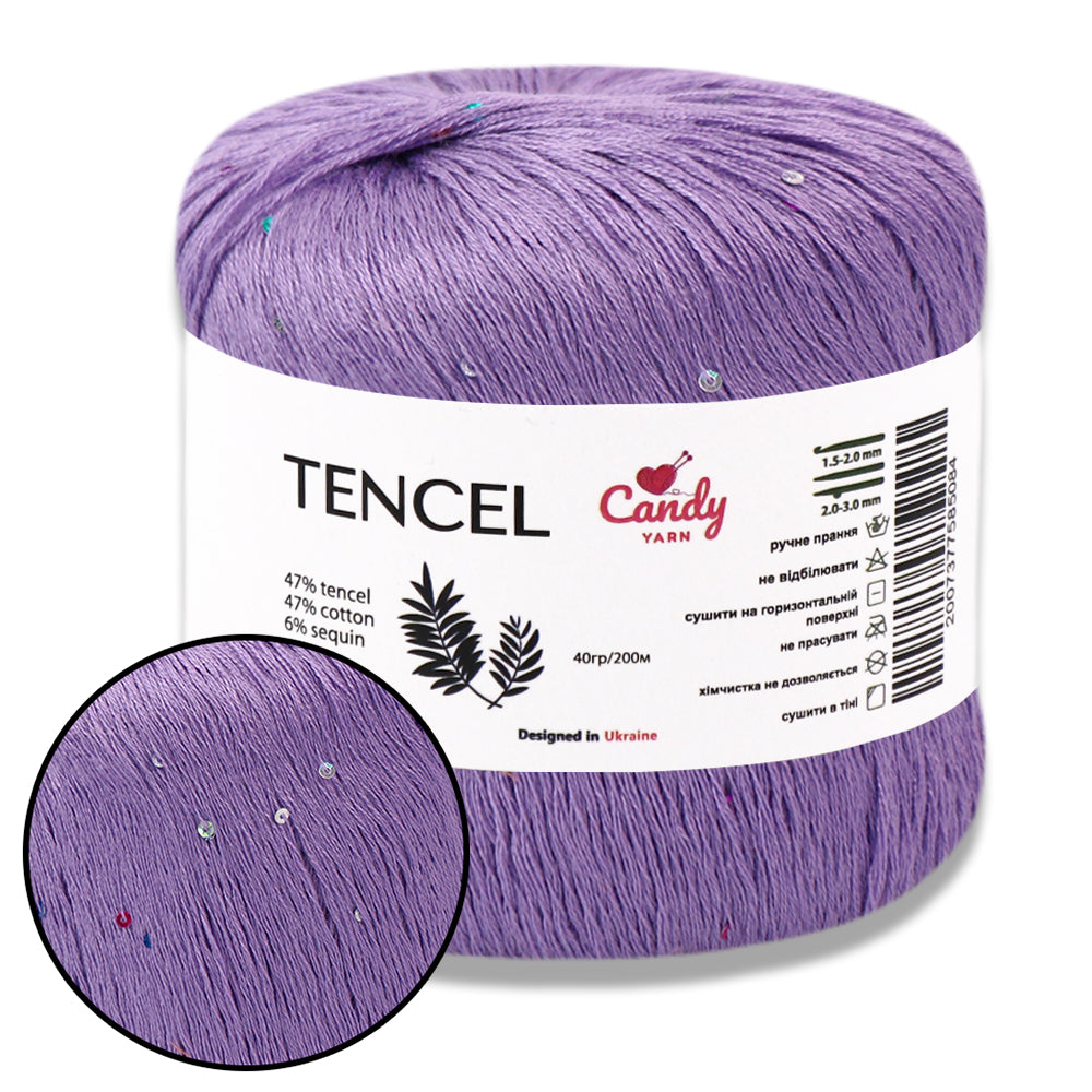 Candy-Yarn Tencel, 13 colors, 1.76 oz / 197 yds
