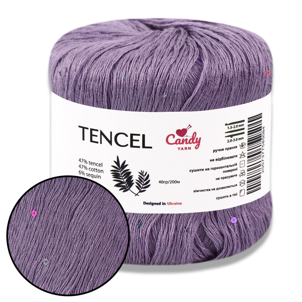 Candy-Yarn Tencel - Natural Shine, Silky Touch