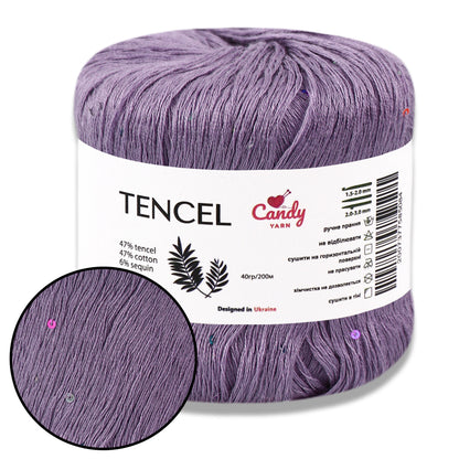 Candy-Yarn Tencel - Natural Shine, Silky Touch
