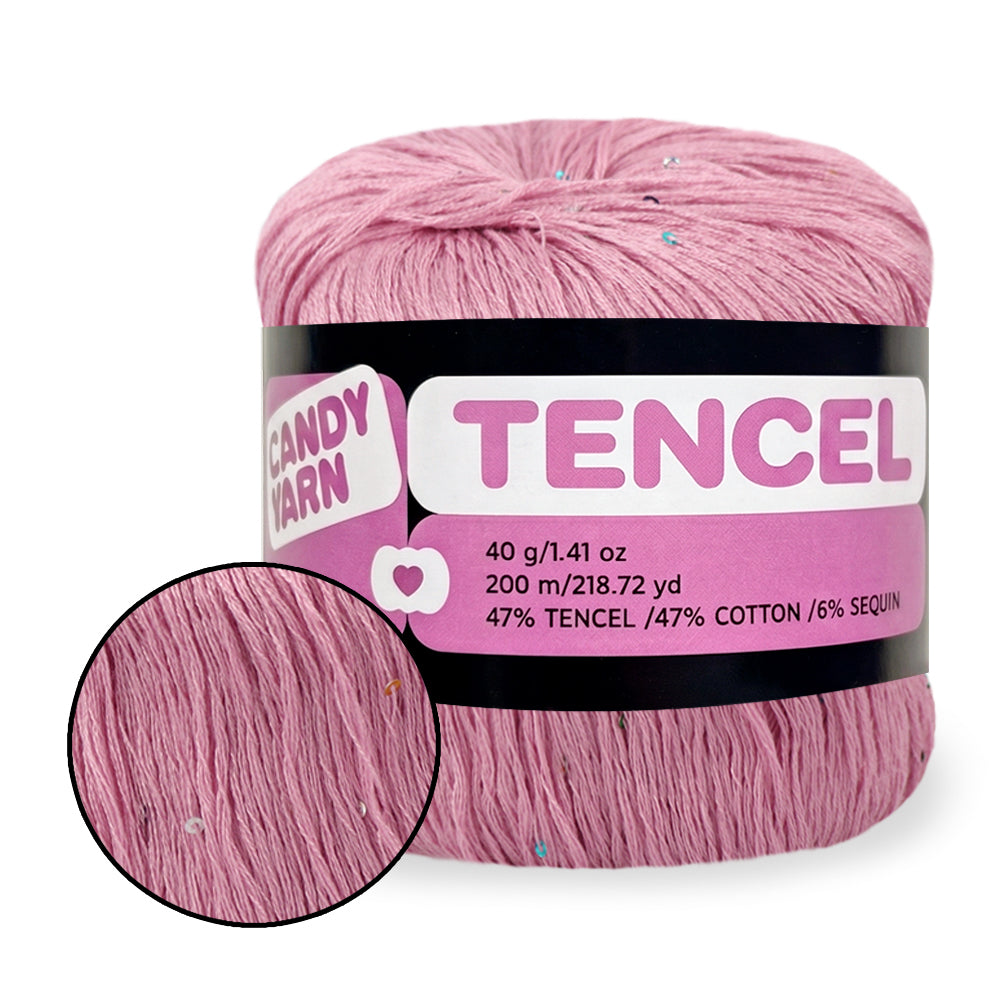 Candy-Yarn Tencel, 13 colors, 1.41 oz / 218 yds