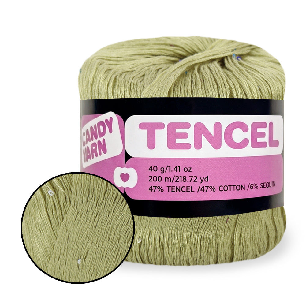 Candy-Yarn Tencel, 13 colors, 1.41 oz / 218 yds