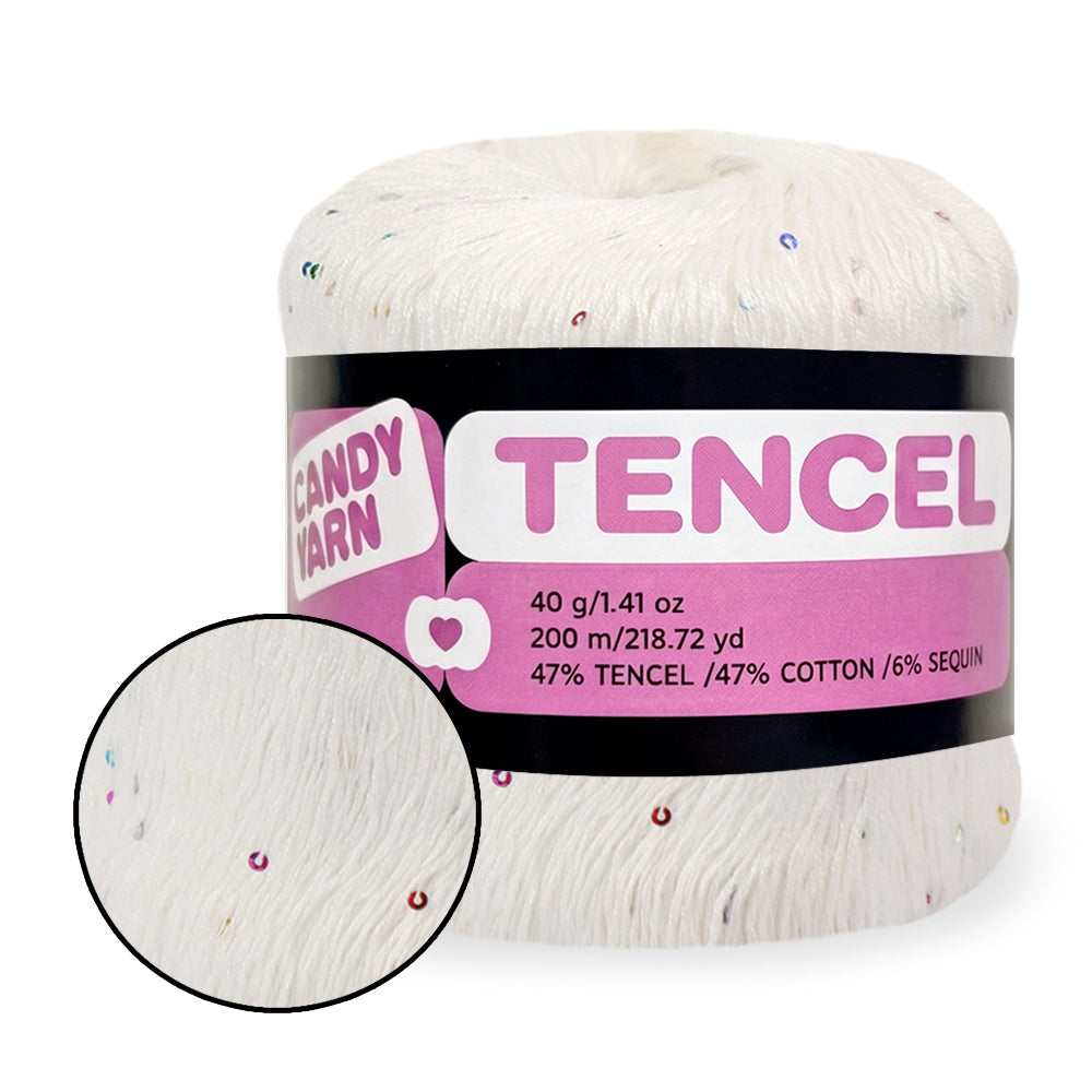 Candy-Yarn Tencel, 13 colors, 1.41 oz / 218 yds