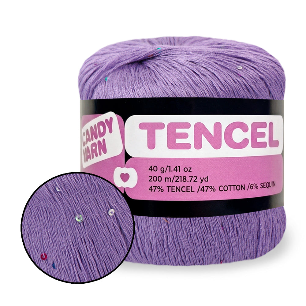 Candy-Yarn Tencel, 13 colors, 1.41 oz / 218 yds