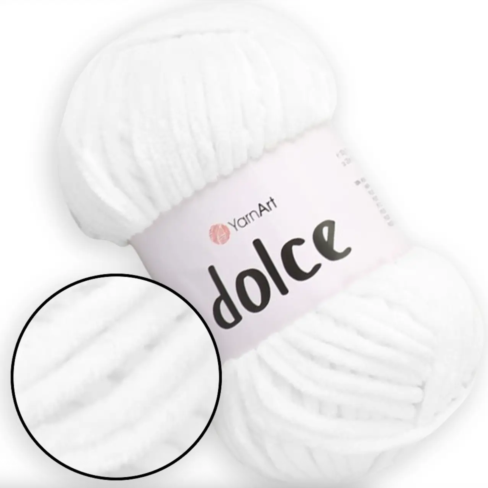 YarnArt Dolce, 58 colors, 3.5 oz / 131 yards