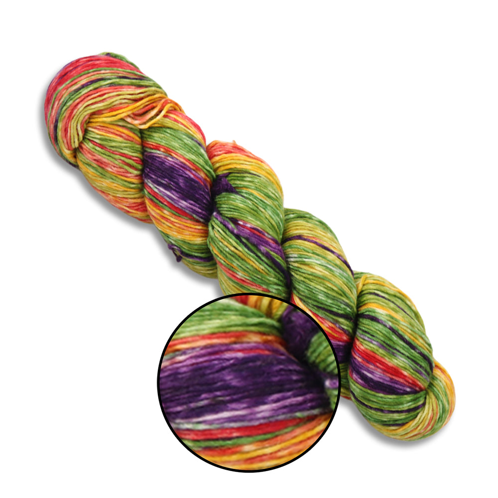 Sock Yarn Hand Dyed 3.53 oz / 437 yds