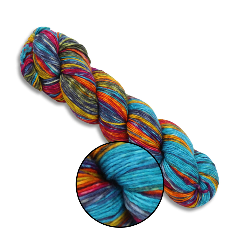 Sock Yarn Hand Dyed 3.53 oz / 437 yds