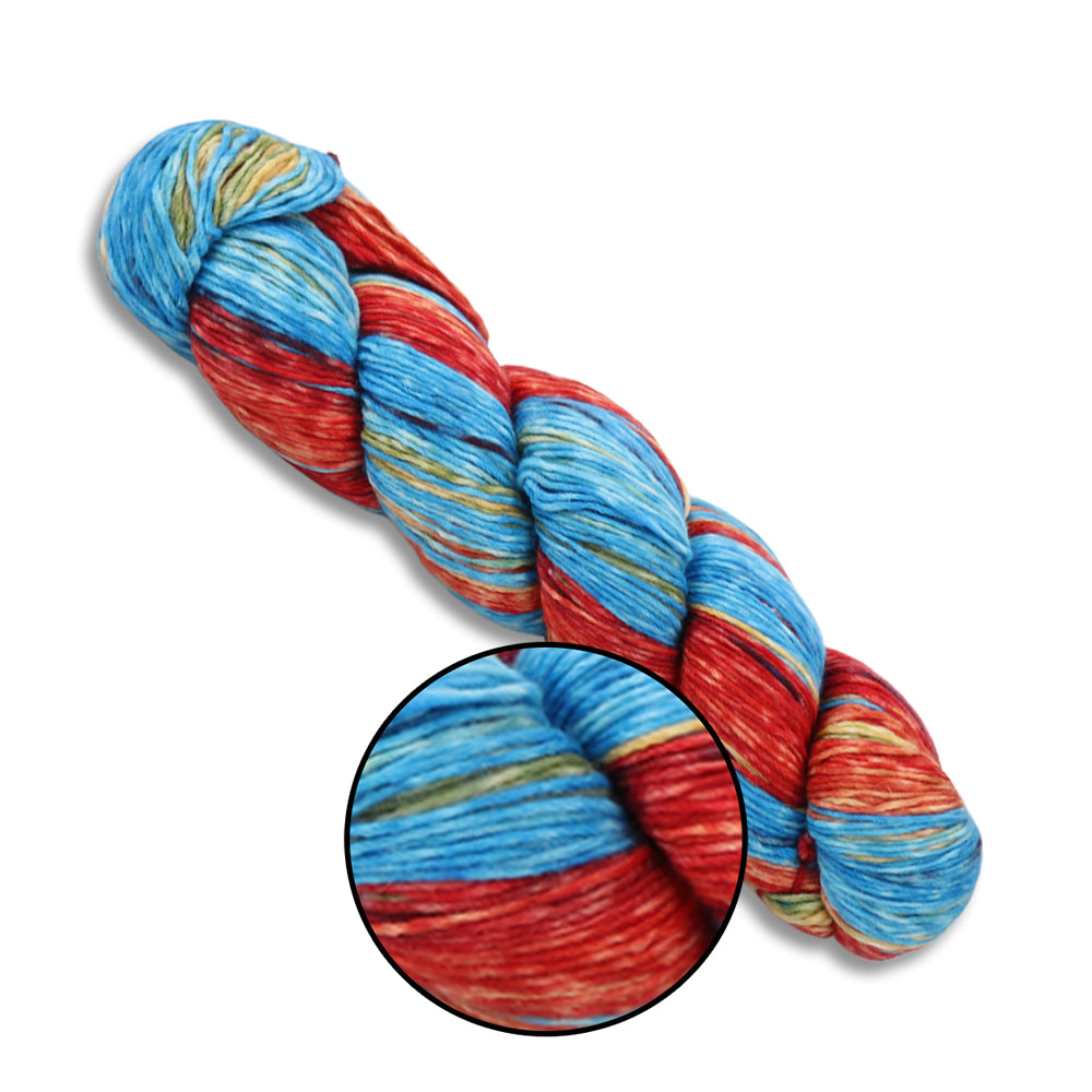 Sock Yarn Hand Dyed 3.53 oz / 437 yds