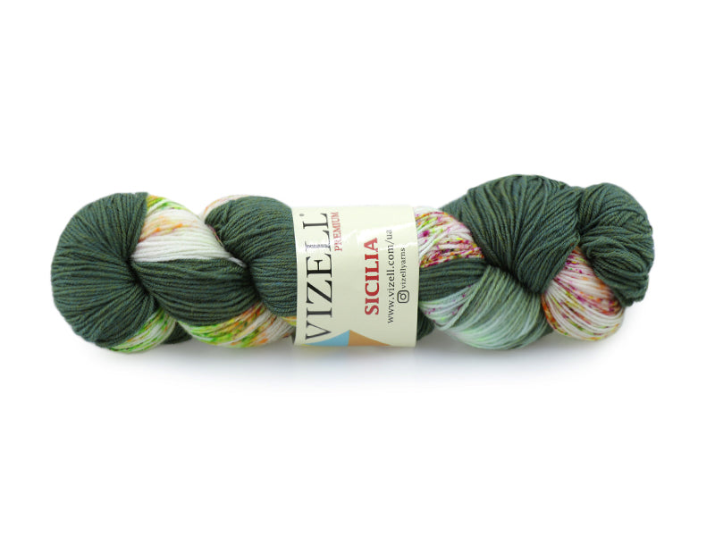 Sock Yarn, 13 Colors, 3.52 oz / 437 yards