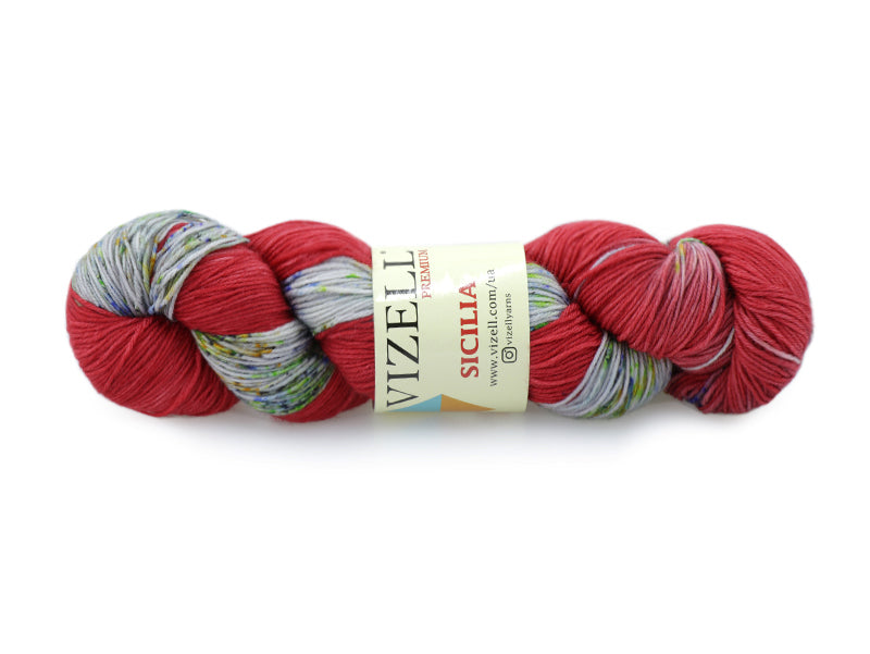 Sock Yarn, 13 Colors, 3.52 oz / 437 yards