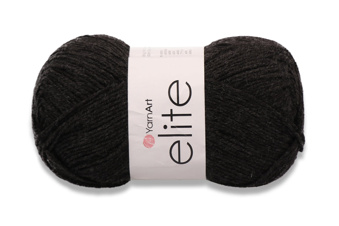 YarnArt Elite Soft Acrylic Yarn, 45 Colors, 3.5 oz / 330 yds