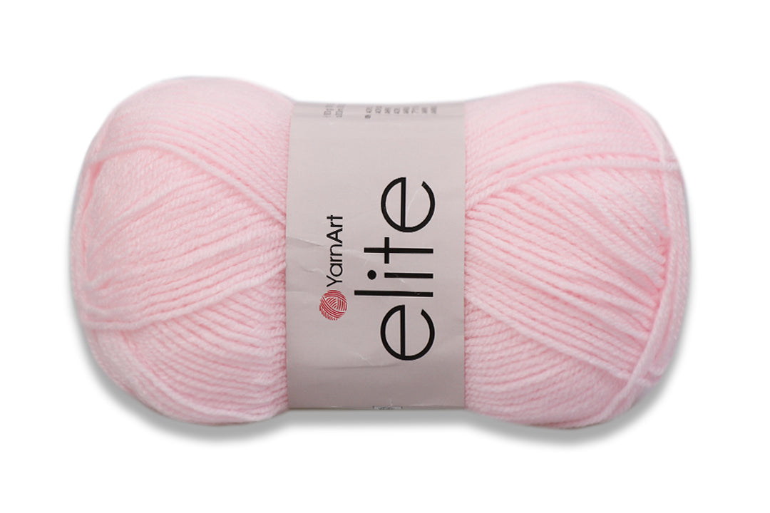 YarnArt Elite Soft Acrylic Yarn, 45 Colors, 3.5 oz / 330 yds