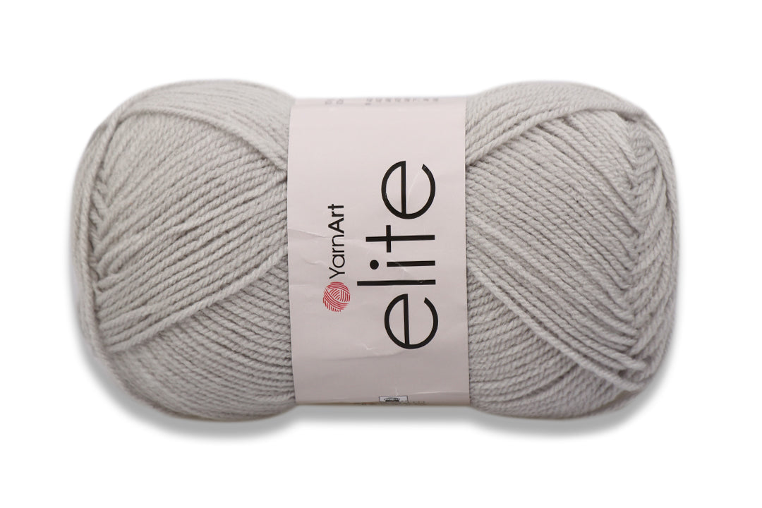 YarnArt Elite Soft Acrylic Yarn, 45 Colors, 3.5 oz / 330 yds