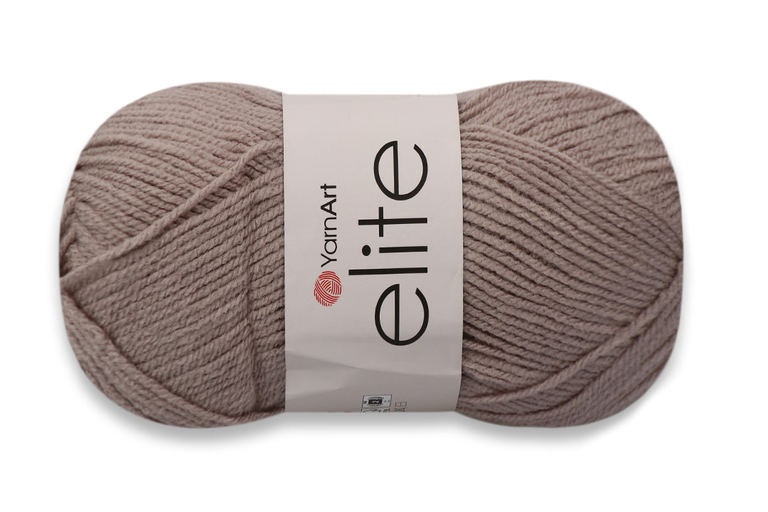 YarnArt Elite Soft Acrylic Yarn, 45 Colors, 3.5 oz / 330 yds