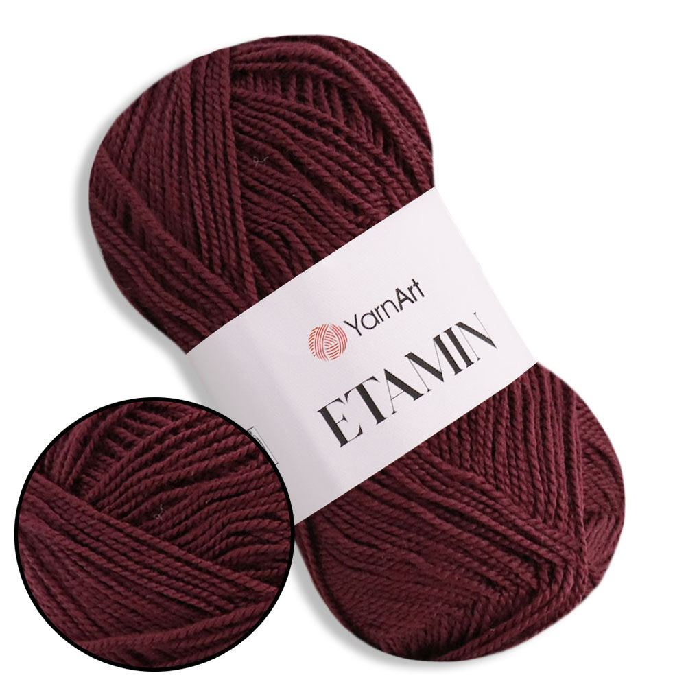 YarnArt Etamin, 27 colors, 1.06 oz / 197 yds