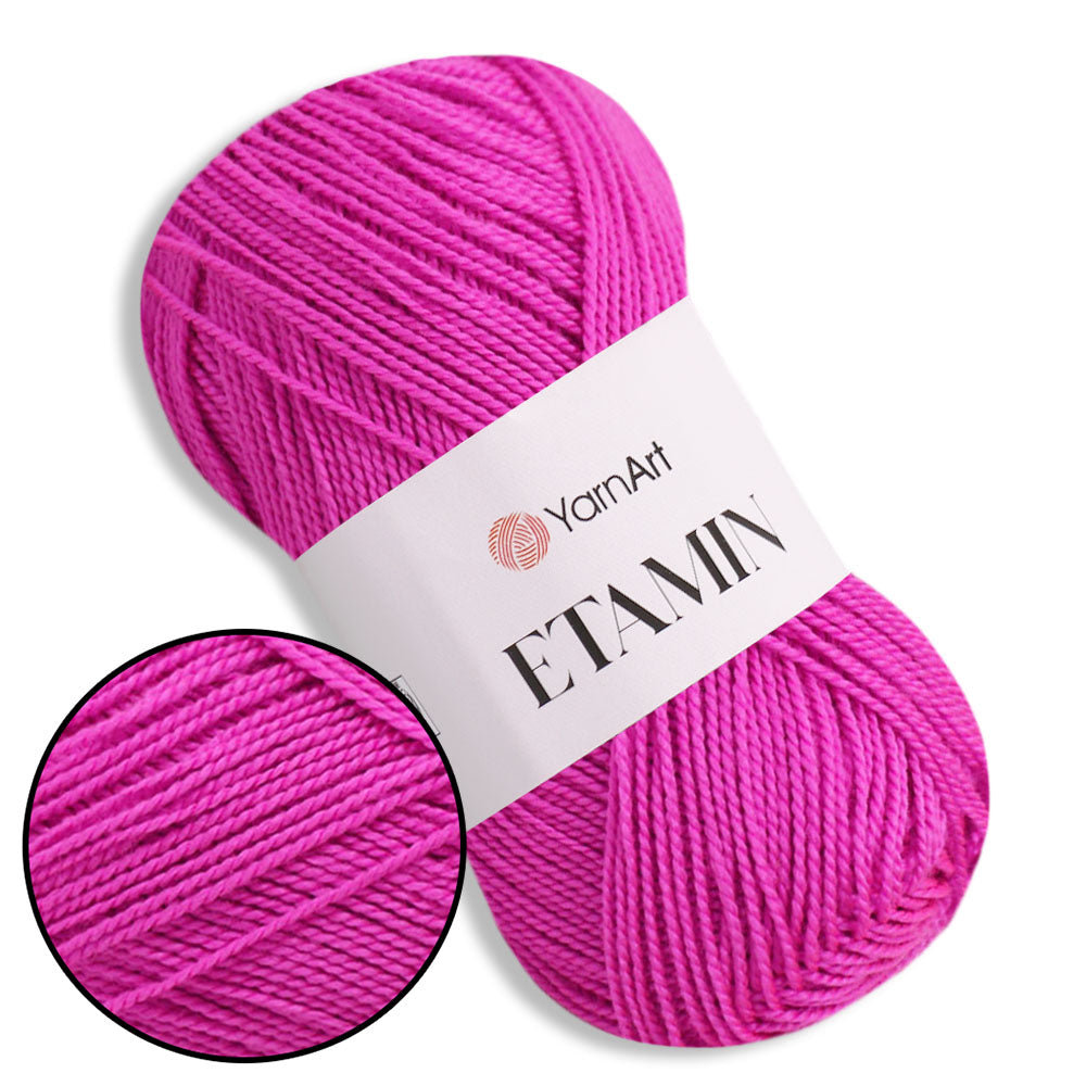 YarnArt Etamin, 27 colors, 1.06 oz / 197 yds