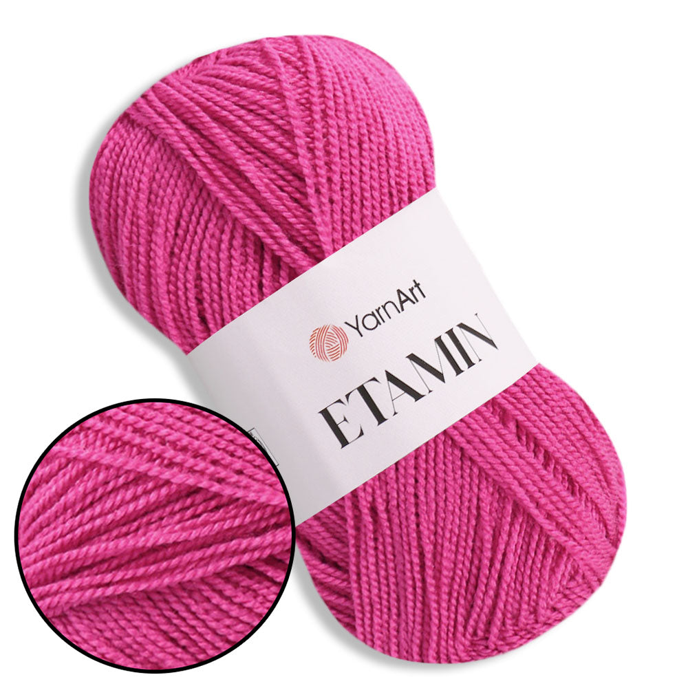YarnArt Etamin, 27 colors, 1.06 oz / 197 yds