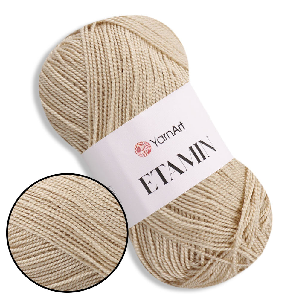 YarnArt Etamin, 27 colors, 1.06 oz / 197 yds