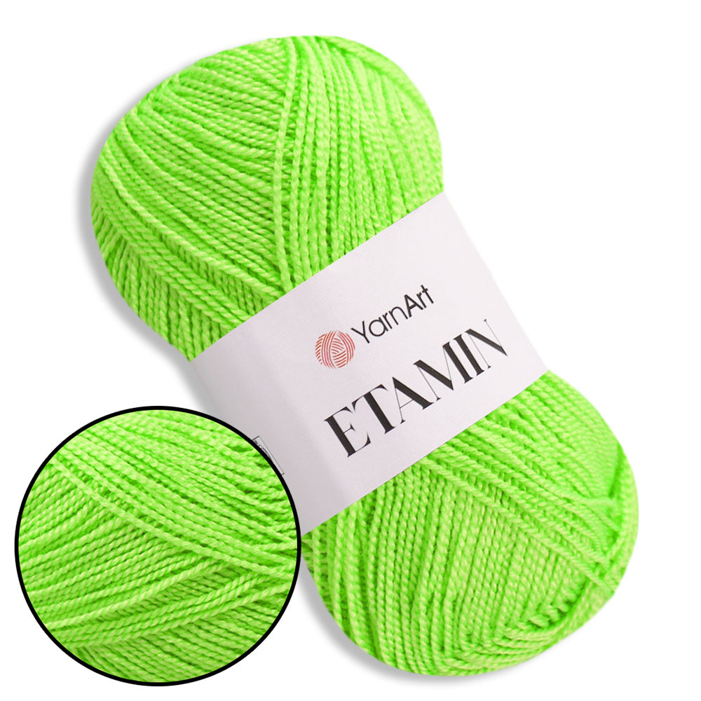 YarnArt Etamin, 27 colors, 1.06 oz / 197 yds
