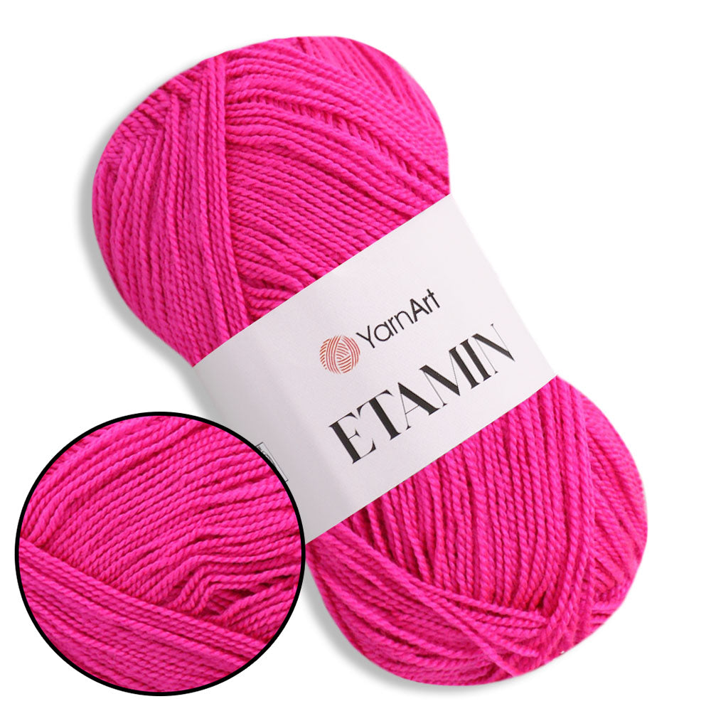 YarnArt Etamin, 27 colors, 1.06 oz / 197 yds