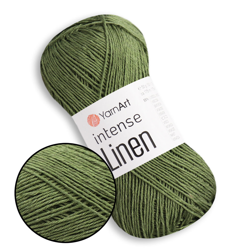YarnArt Intense Linen 15 colors, 1.76 oz / 191 yds