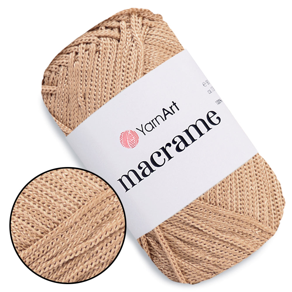 YarnArt Macrame, 23 colors, 3.5 oz / 142 yds