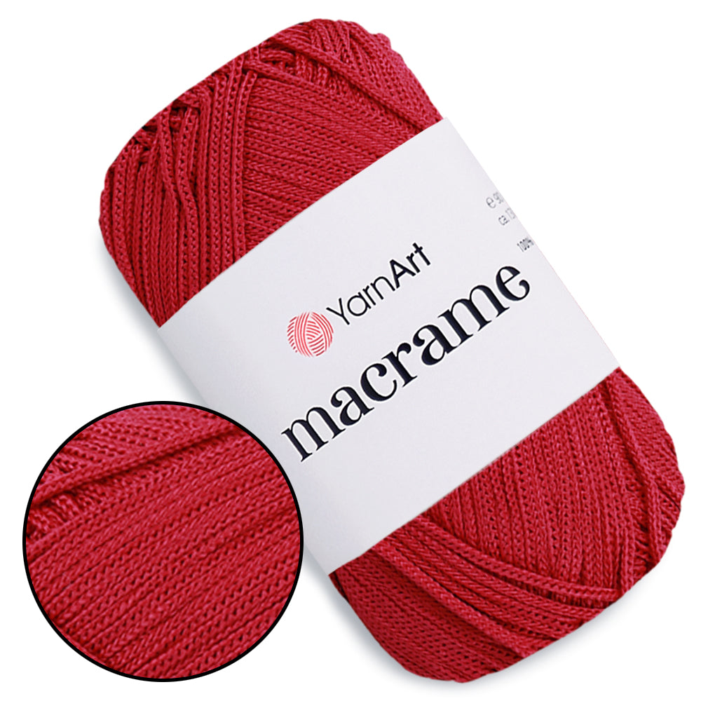 YarnArt Macrame, 23 colors, 3.5 oz / 142 yds
