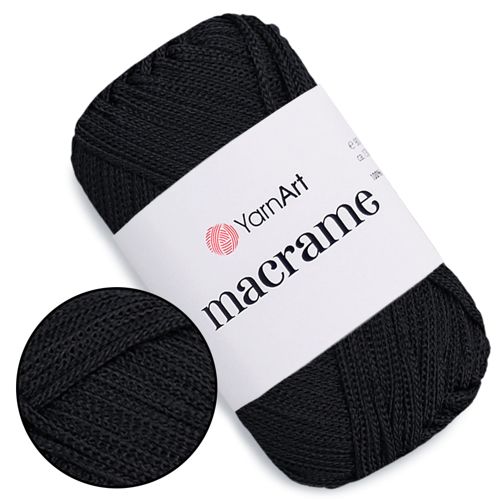 YarnArt Macrame, 23 colors, 3.5 oz / 142 yds