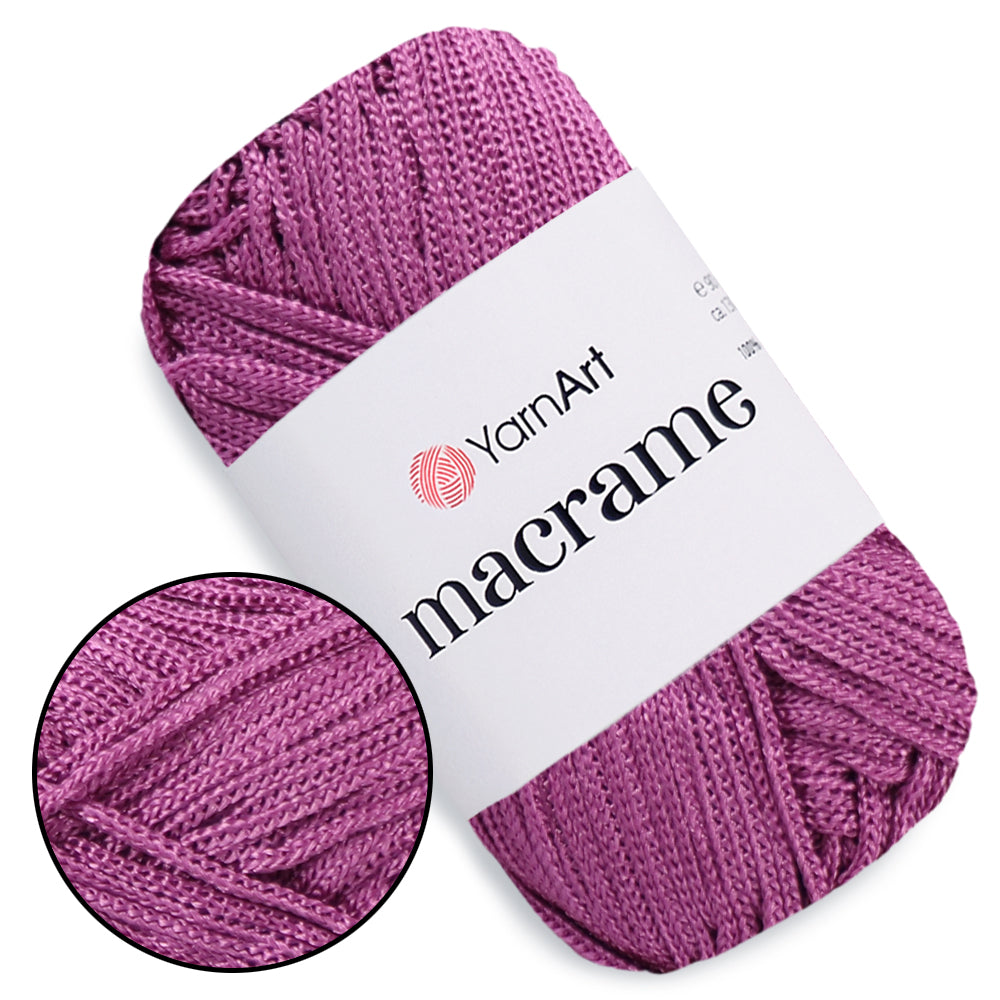 YarnArt Macrame, 23 colors, 3.5 oz / 142 yds