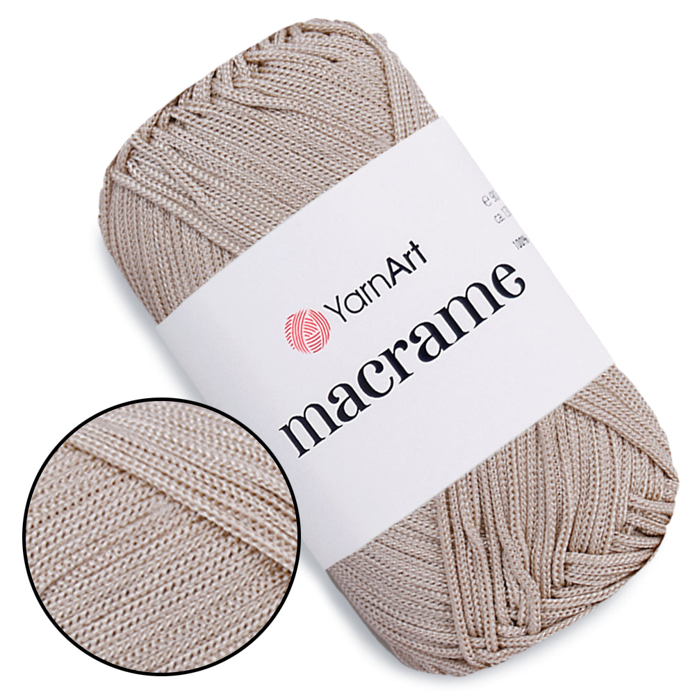 YarnArt Macrame, 23 colors, 3.5 oz / 142 yds