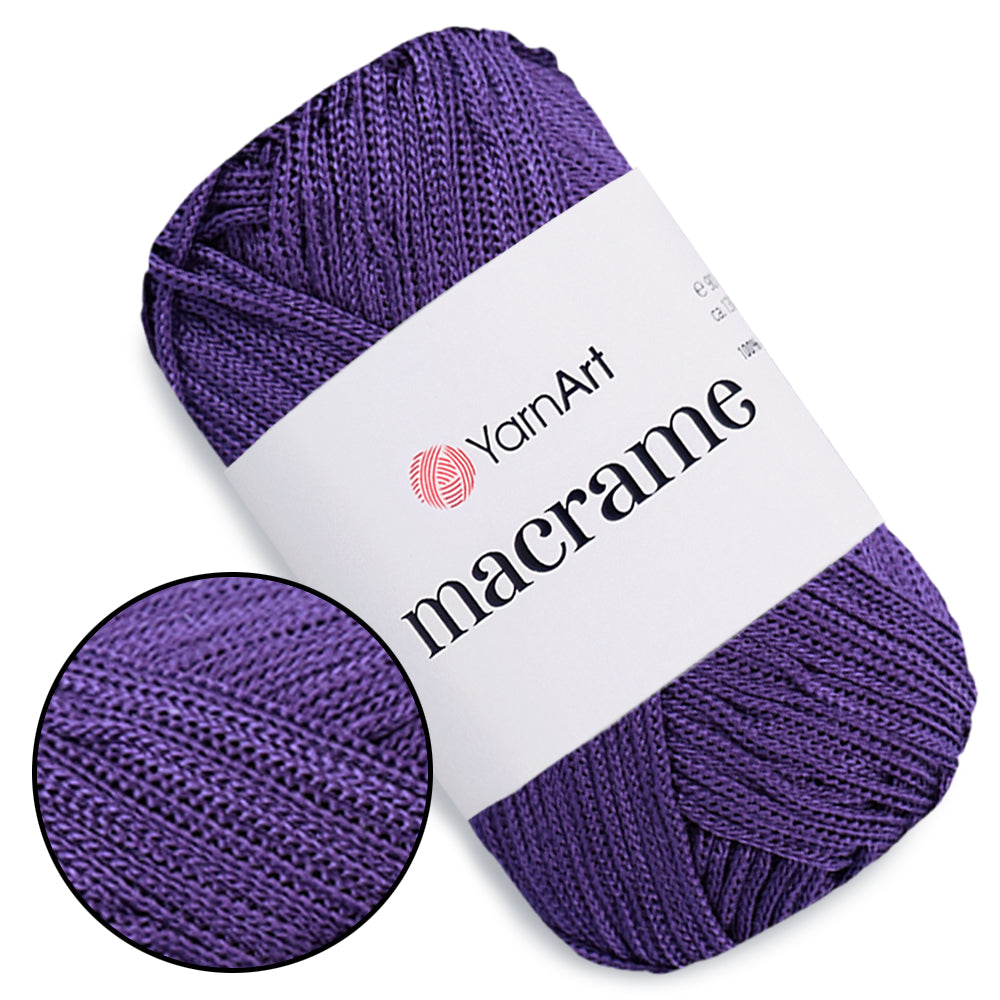 YarnArt Macrame, 23 colors, 3.5 oz / 142 yds