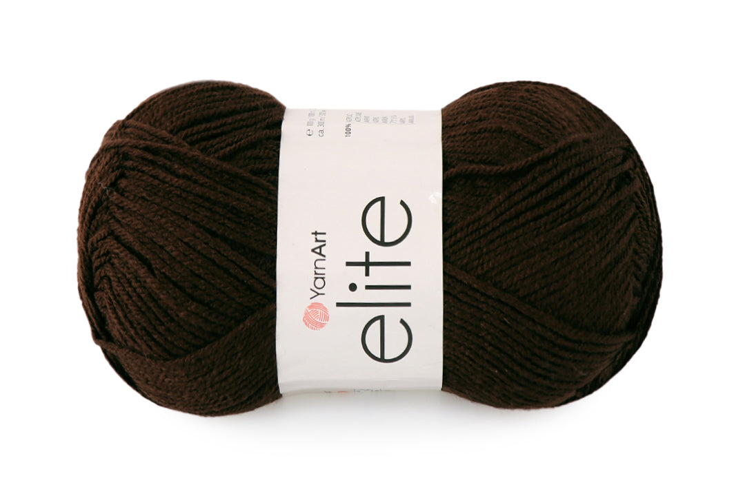 YarnArt Elite Soft Acrylic Yarn, 45 Colors, 3.5 oz / 330 yds
