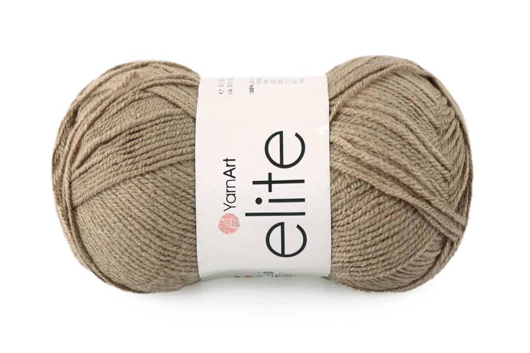 YarnArt Elite Soft Acrylic Yarn, 45 Colors, 3.5 oz / 330 yds
