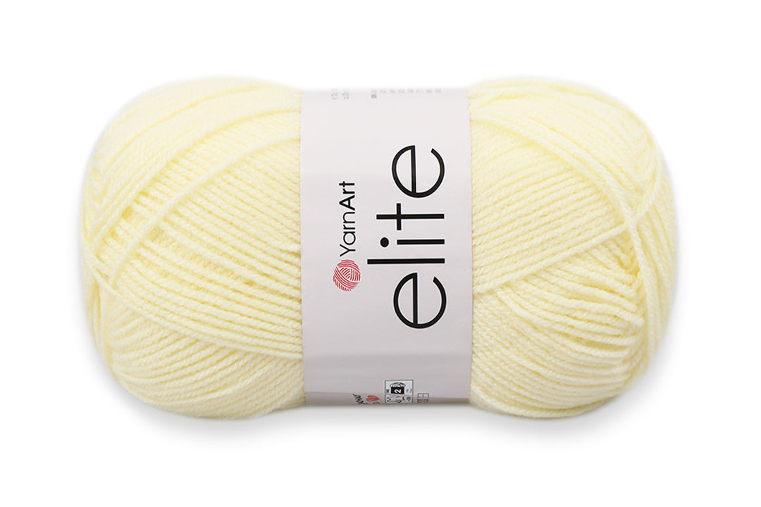YarnArt Elite Soft Acrylic Yarn, 45 Colors, 3.5 oz / 330 yds